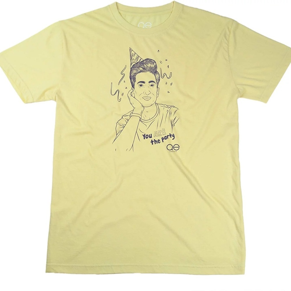 🏳️‍🌈 NWT! QE Unisex You Are the Party Tshirt